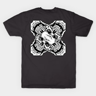 4 Skull T-Shirt